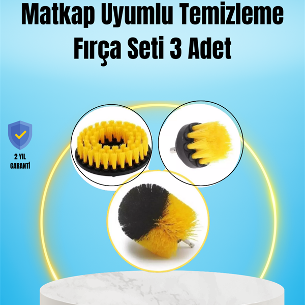 Yağ, Kir ve Pas Temizliği İçin Güçlü Naylon Kıllı Temizlik Fırçası
