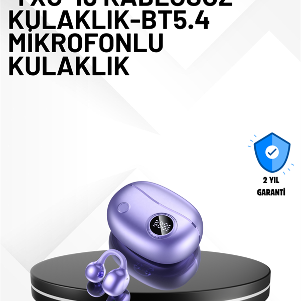 YXG10 Bluetooth Kulaklık – Cilt Dostu, Uzun Pil, Çift Dil Destekli Akıllı Tasarım