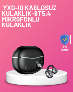 YXG10 Klipsli Açık Kulaklık – Spor İçin Uygun, APTX Ses, Ergonomik Yapı
