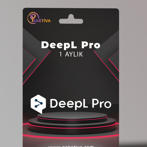 Deepl Pro - 1 Aylık