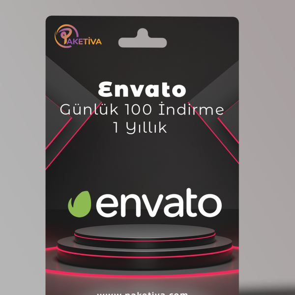 Envato - 1 Yıllık (Günlük 100 İndirme)