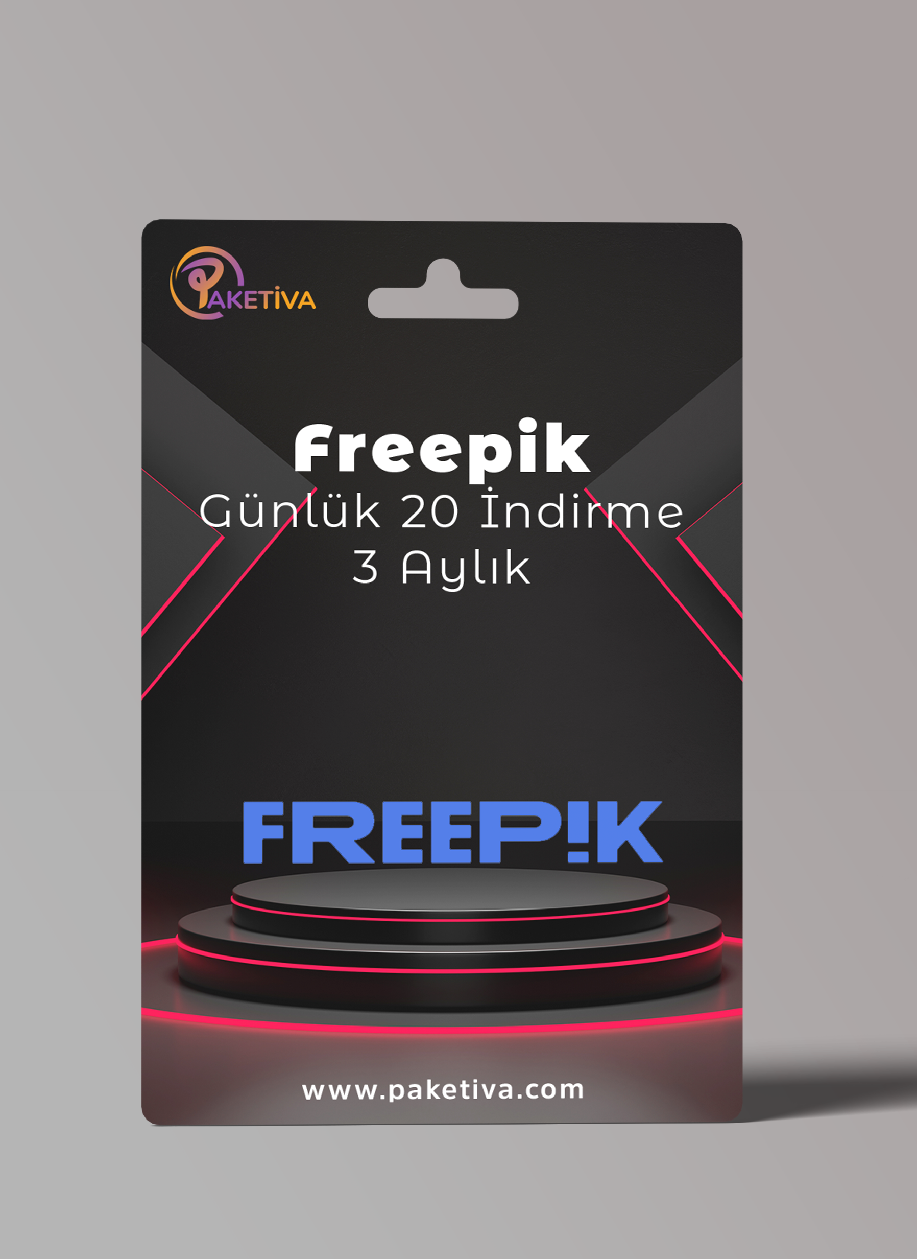 Freepik – 3 Aylık (Günlük 20 İndirme) - Paketiva Freepik - 3 Aylık (Günlük 20 İndirme) - Görsel 1