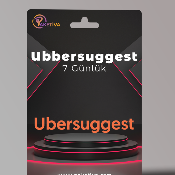 Ubbersuggest - 7 Günlük