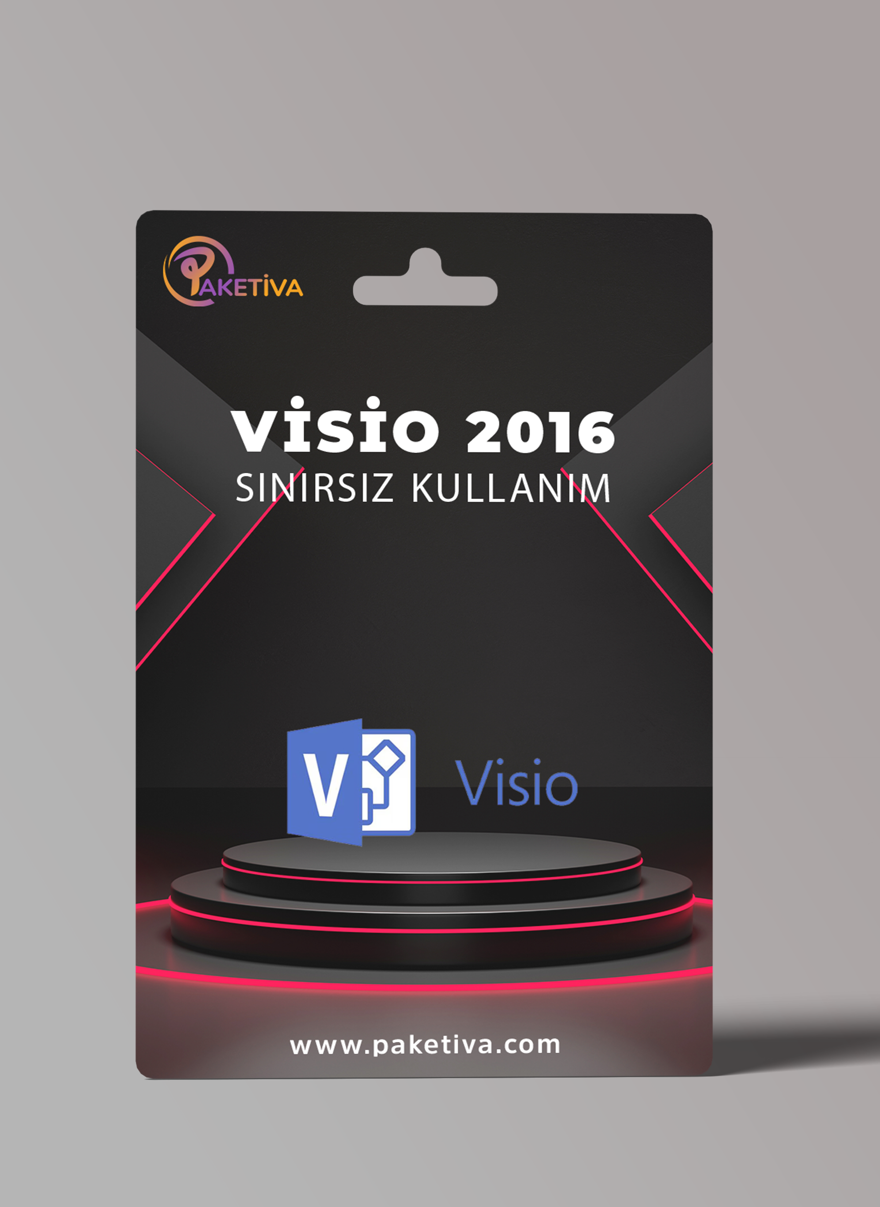 Visio 2016 – Sınırsız Kullanım - Paketiva Visio 2016 - Sınırsız - Görsel 1