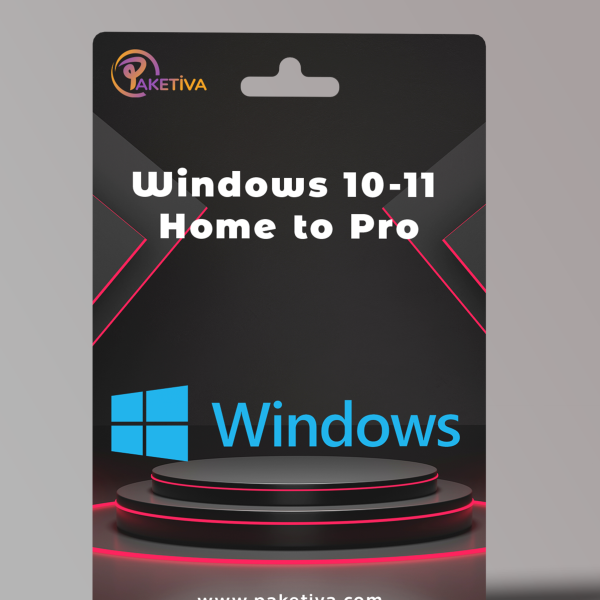 Windows 10-11 Home to Pro
