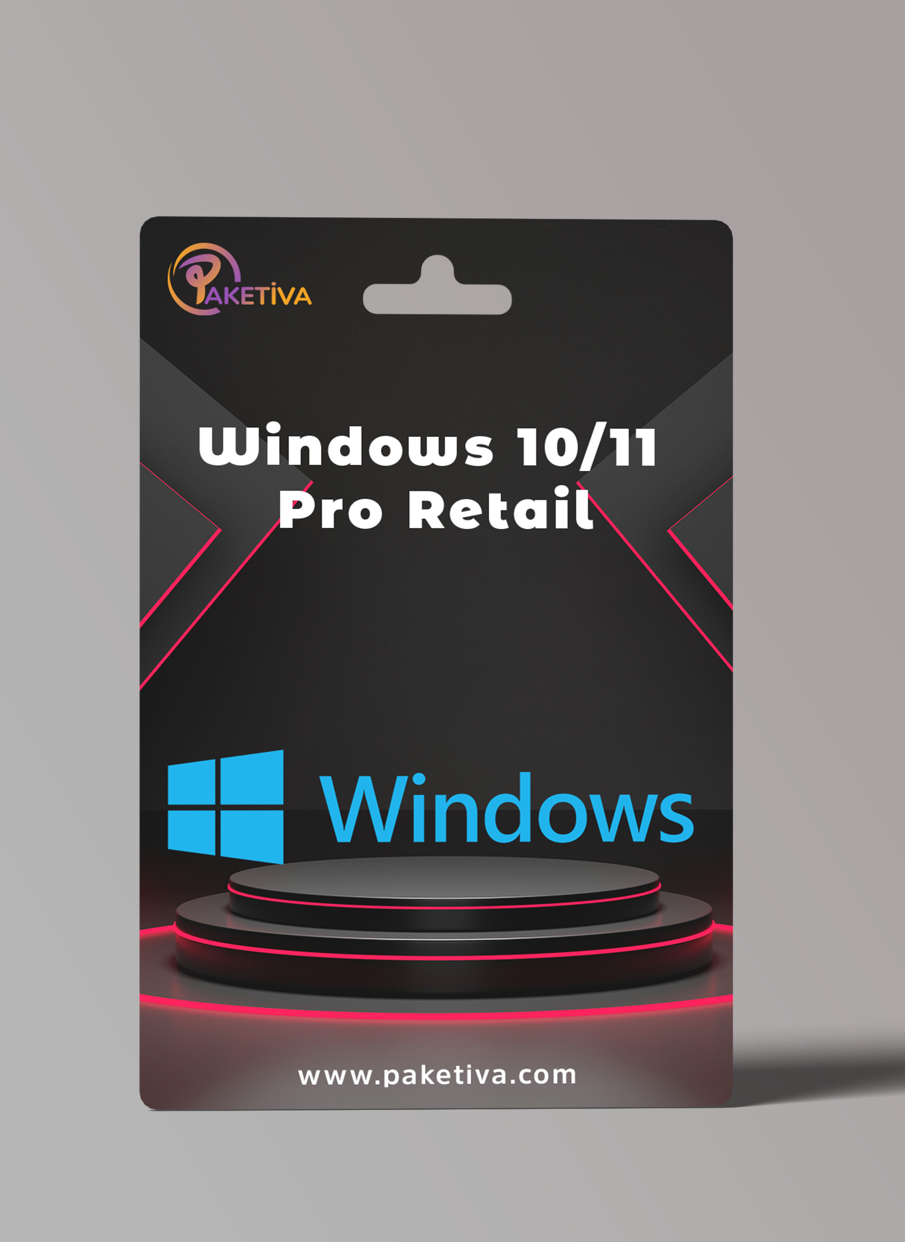 Windows 10-11 Pro Retail Lisans - Paketiva Windows 10/11 Pro Retail - Görsel 1