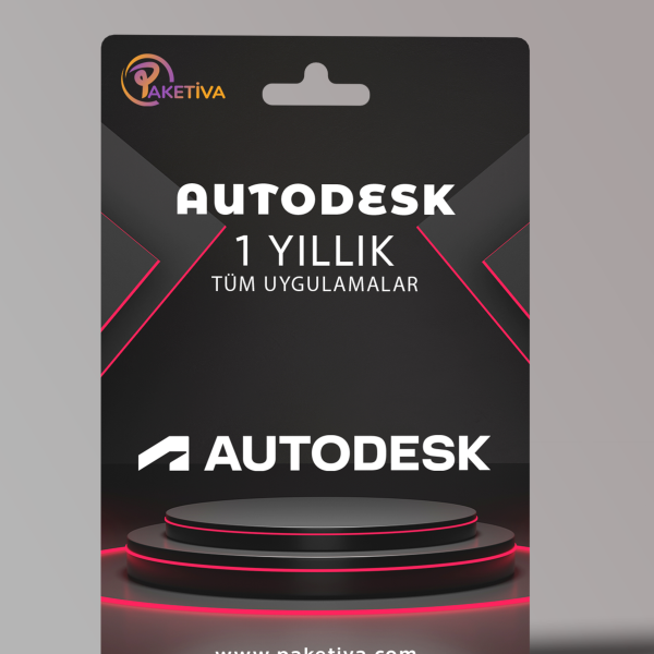 Autodesk Tüm Uygulamalar - 1 Yıllık