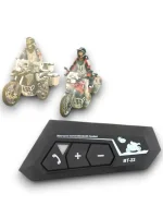 Paketiva Motosiklet Bluetooth Kask Kulaklığı (Çağrı Yanıtlama Destekli) - Görsel 2