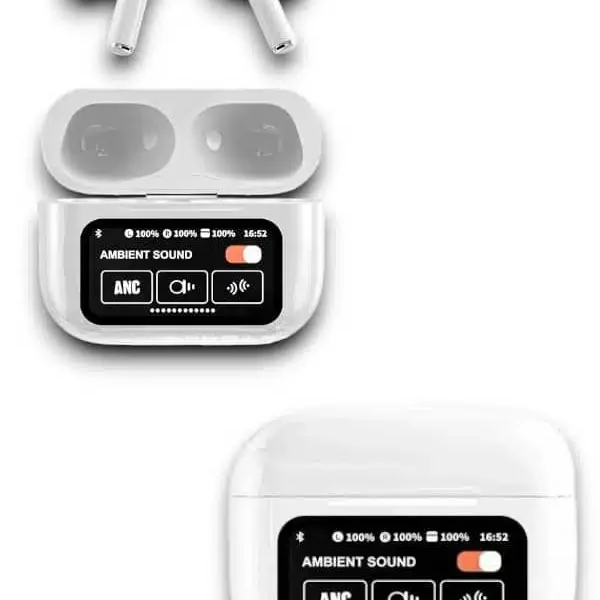 Paketiva Ekranlı Pro TWS Bluetooth Kulaklık (Akıllı Dokunmatik Ekran)