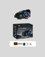 Paketiva Q28 Motosiklet İnterkom Bluetooth Kulaklık (Su Geçirmez) - Görsel 2