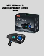 Paketiva Q28 Motosiklet İnterkom Bluetooth Kulaklık (Su Geçirmez) - Görsel 3