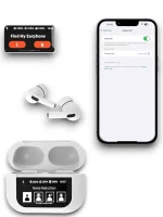 Paketiva Ekranlı Pro TWS Bluetooth Kulaklık (Akıllı Dokunmatik Ekran) - Görsel 4